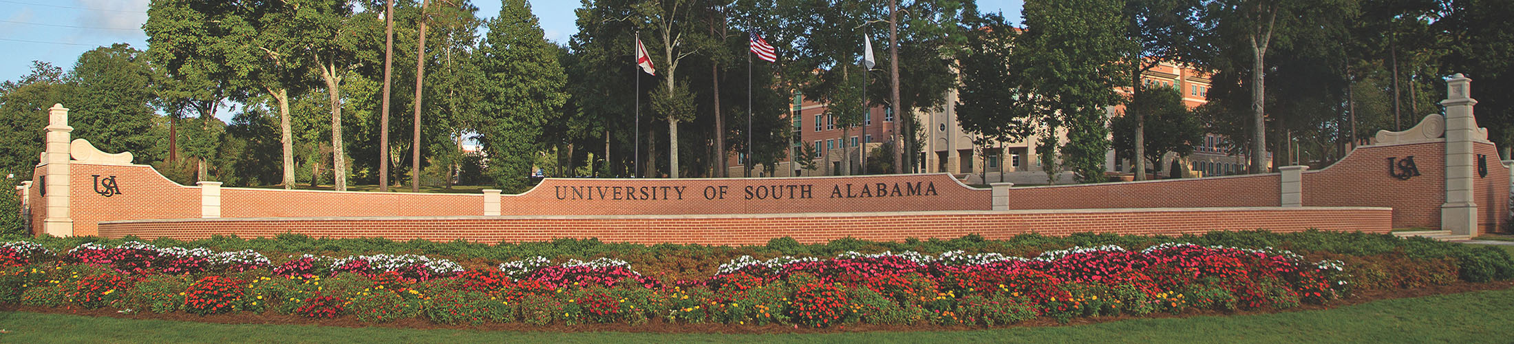 University of South Alabama Street Sign.