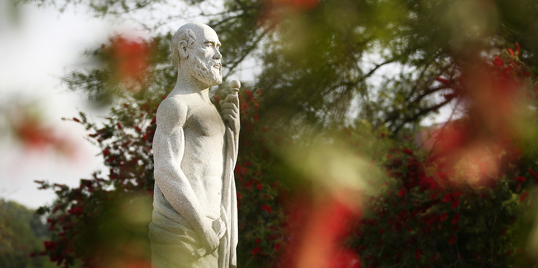 statue of Hippocrates