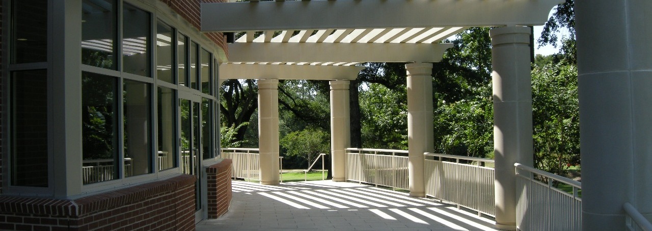 Nursing building outside.