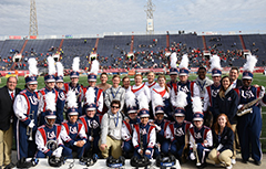 Marching Band in front of field