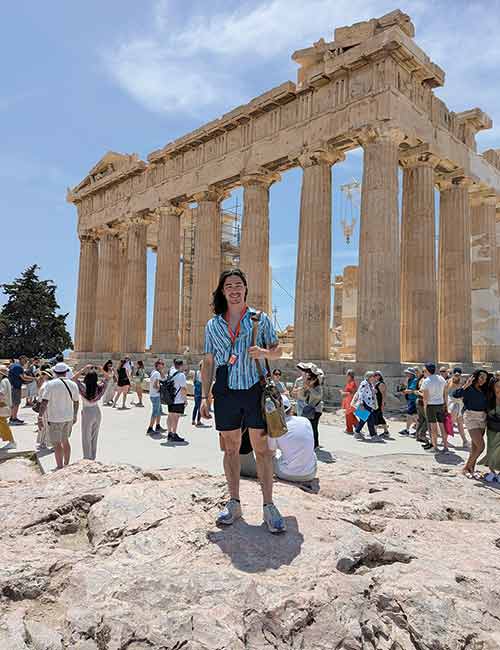 Jason Conrad at Parthenon