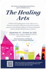 Healing Arts exhibit poster