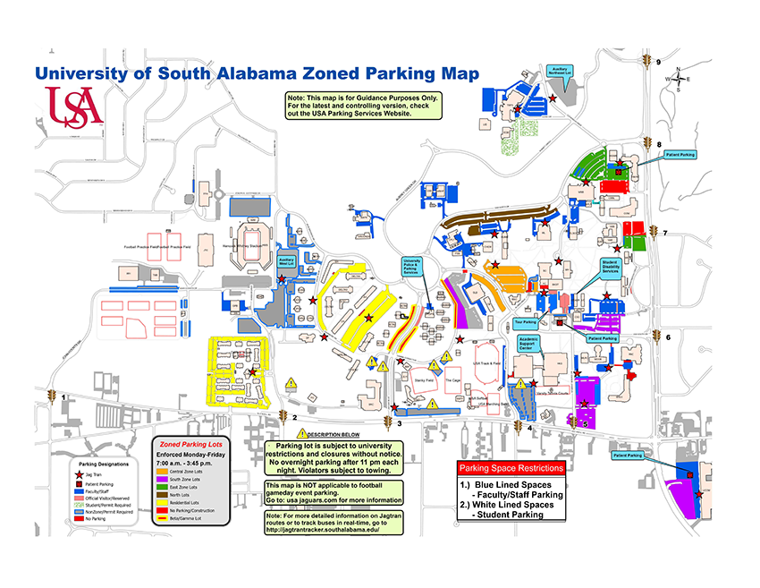 Parking Service Map