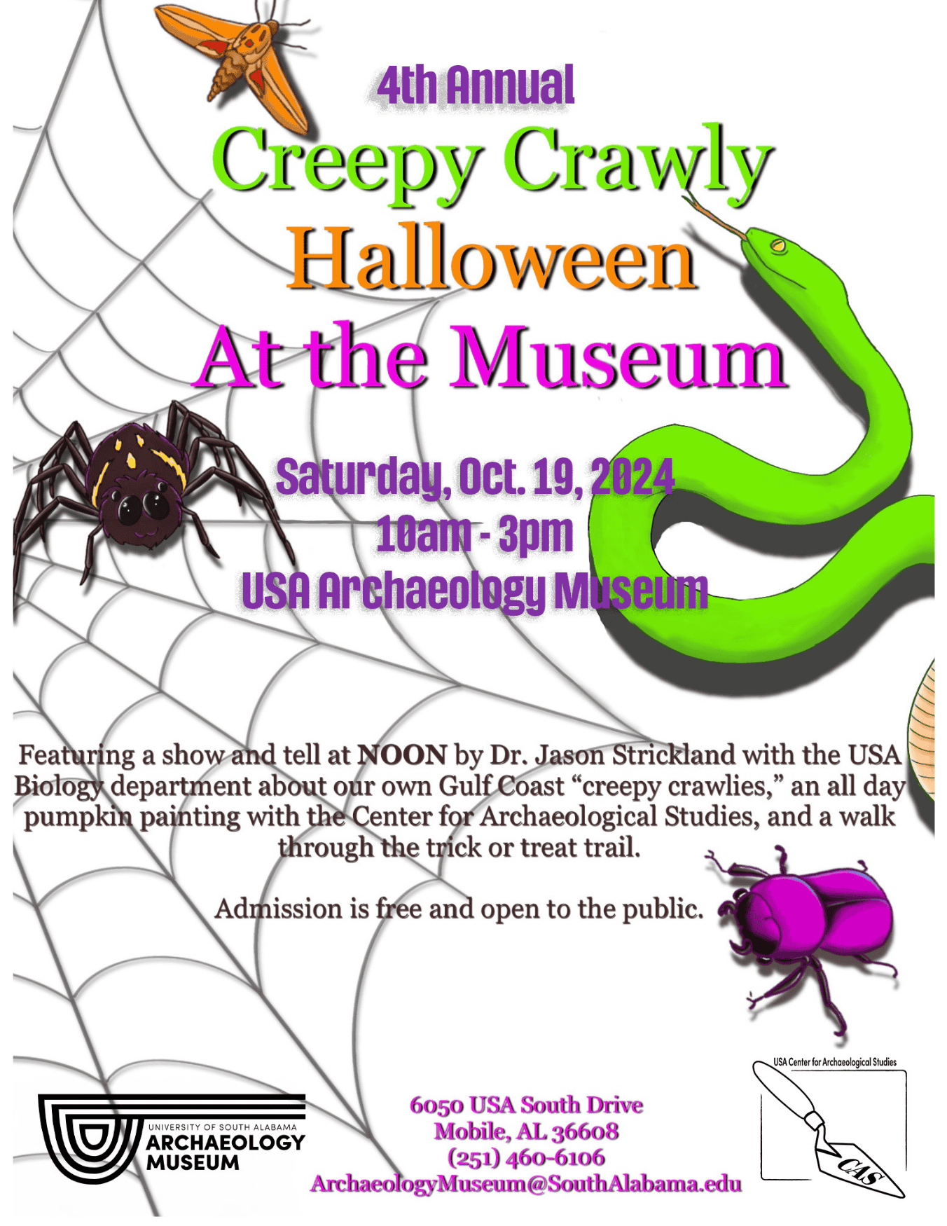 Halloween at the Museum Flyer